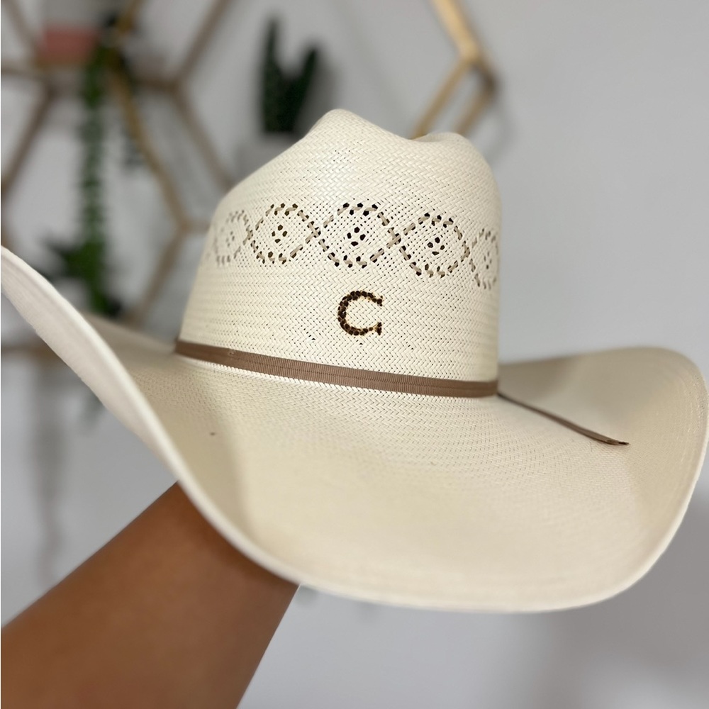 Charlie 1 horse straw hat size 7 1/8
